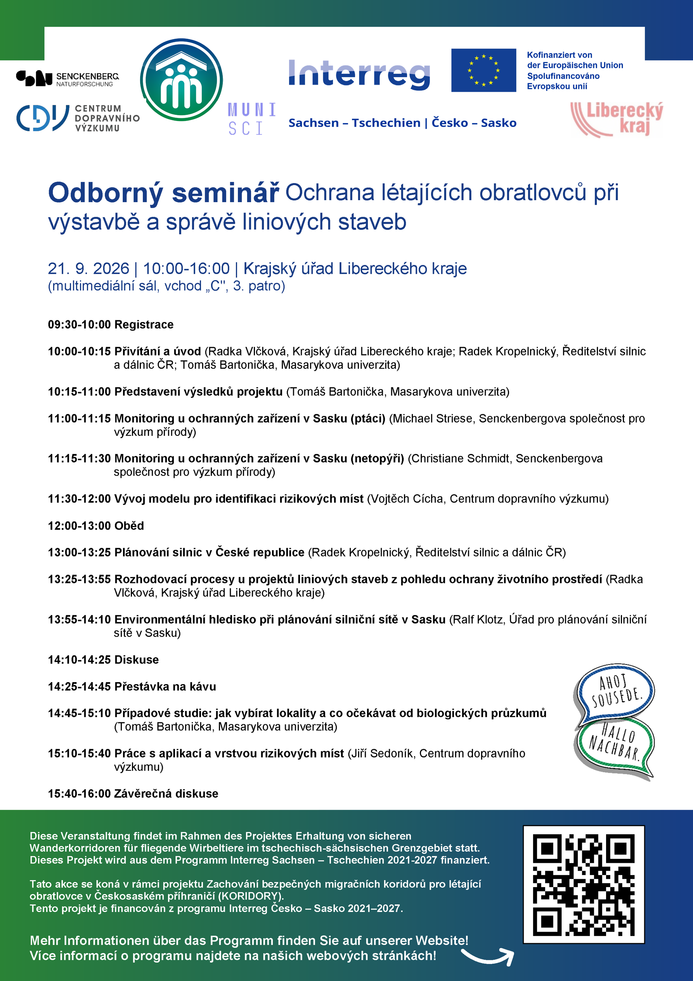 Program semináře KU Liberec 2026